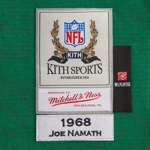 Kith and Mitchell & Ness for the NFL: Joe Namath Jersey PH