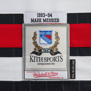 Kith and Mitchell & Ness for the New York Rangers Mark Messier Jersey - Navy PH