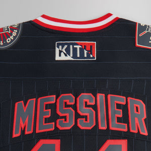 Kith and Mitchell & Ness for the New York Rangers Mark Messier Jersey - Navy PH