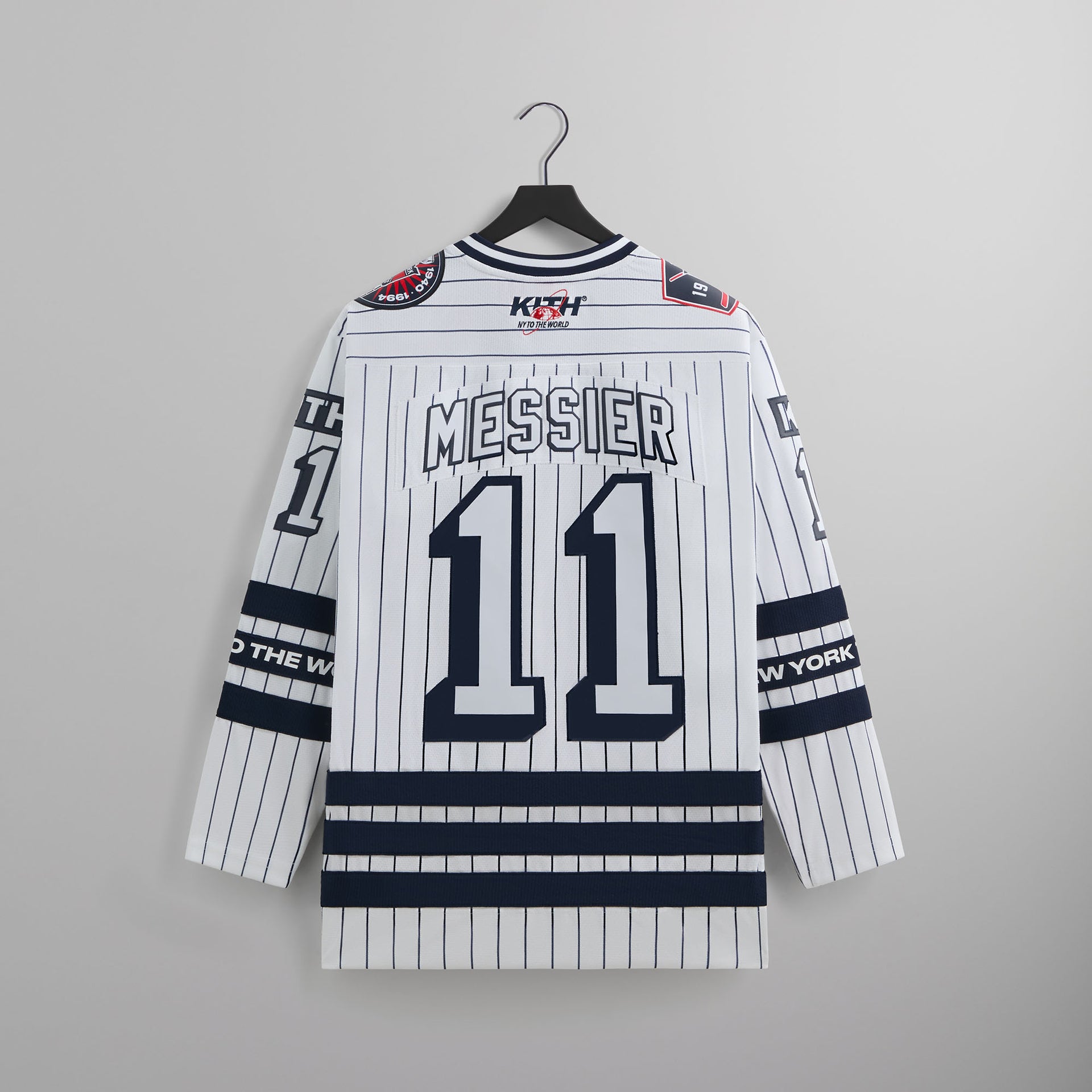 Kith and Mitchell & Ness for the New York Rangers Mark Messier Jersey - White