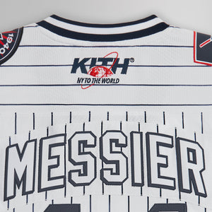 Kith and Mitchell & Ness for the New York Rangers Mark Messier Jersey - White PH