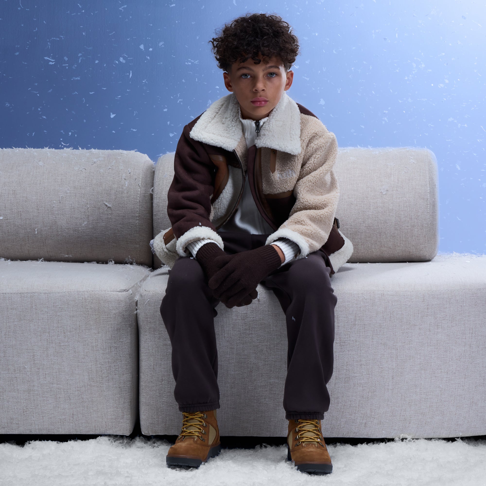 Kith for adidas Football Knit Full-Zip Jacket - Legend Ink