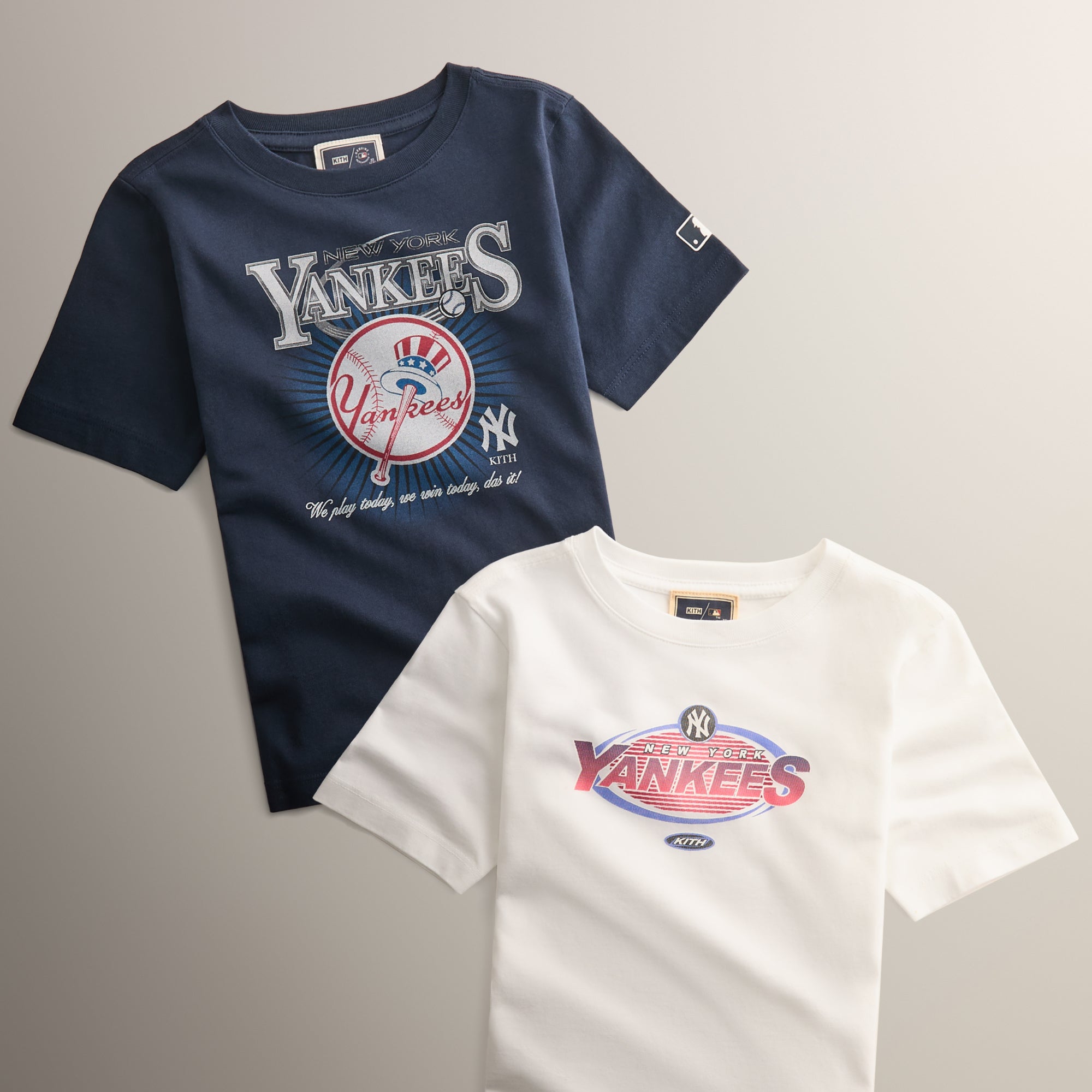 Kith for the New York Yankees Crest Pocket Tee - White