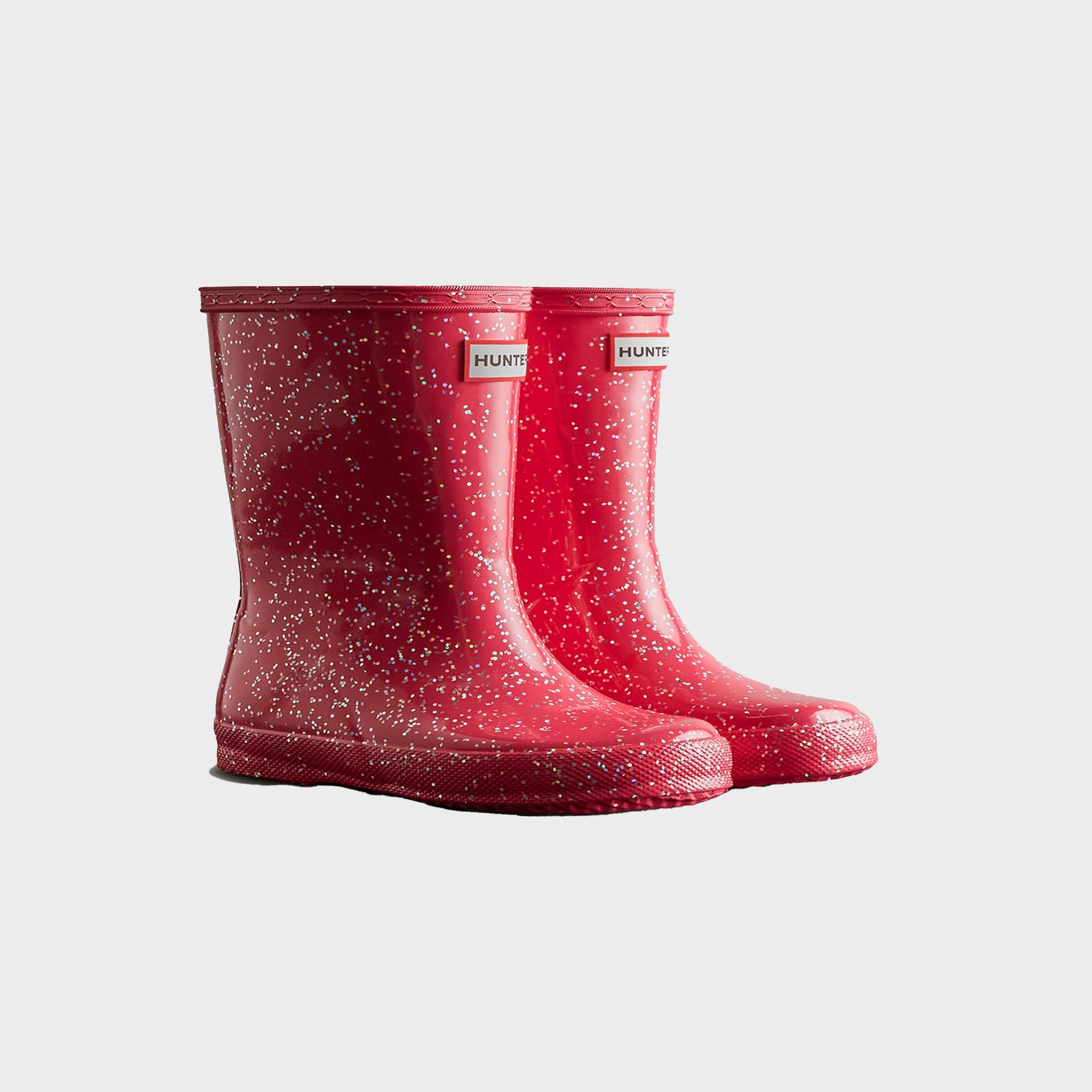 Hunter Little Kids First Classic Wellington Boot - Glitter Thrift