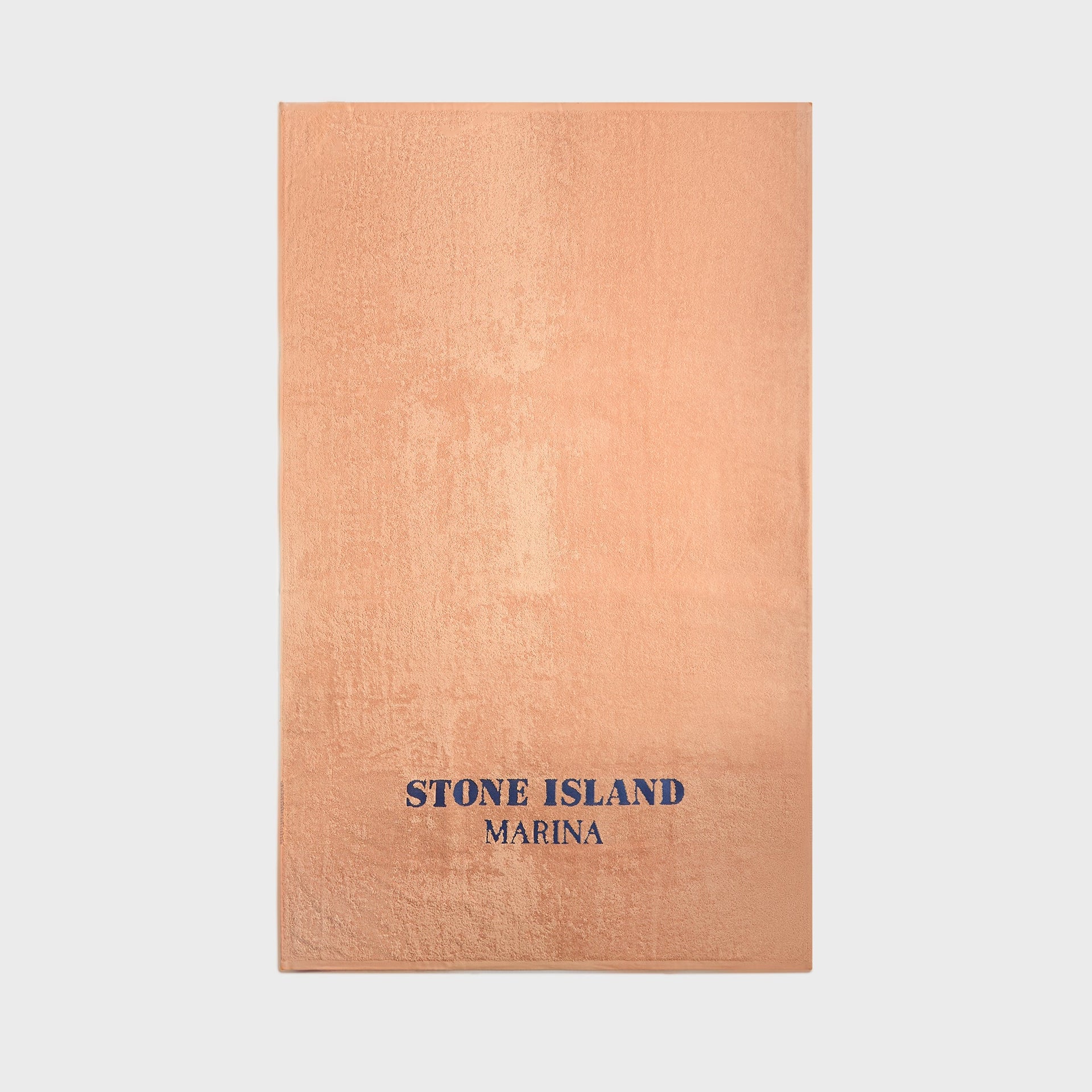 Stone Island Marina Beach Towel in Navy Blue