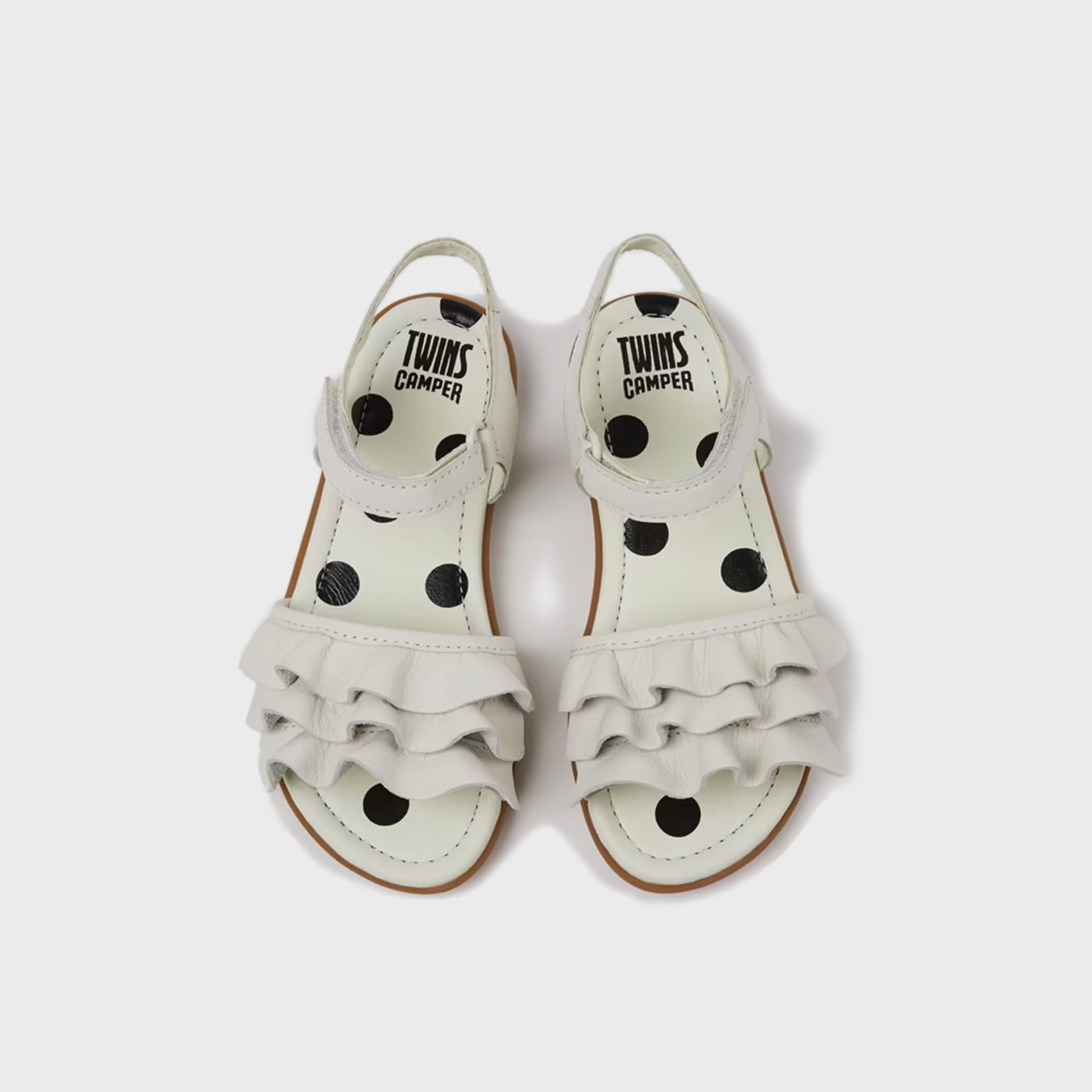 Camper Kids Twins Sandals - White