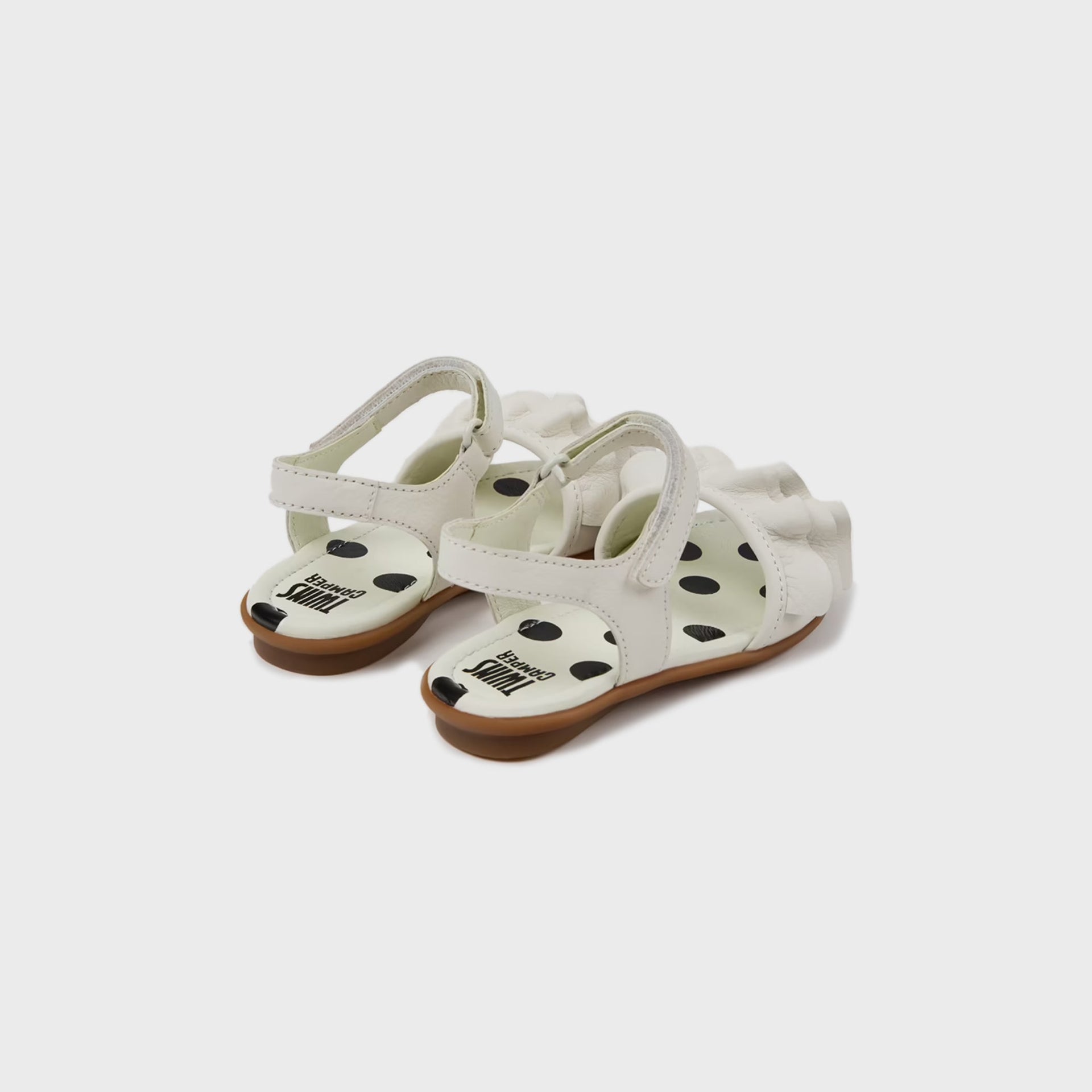 Camper Kids Twins Sandals - White