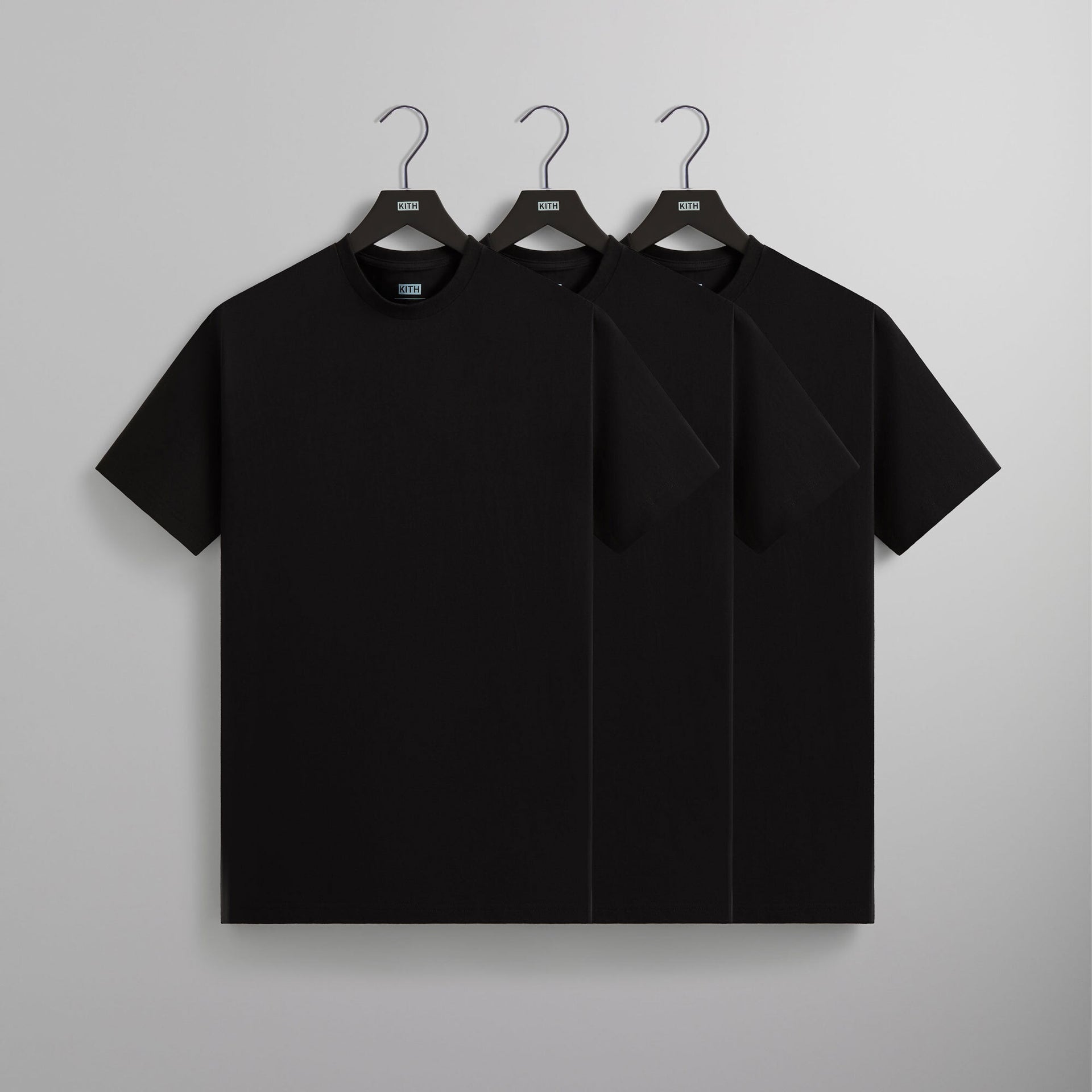 UrlfreezeShops 3-Pack Undershirt - Black
