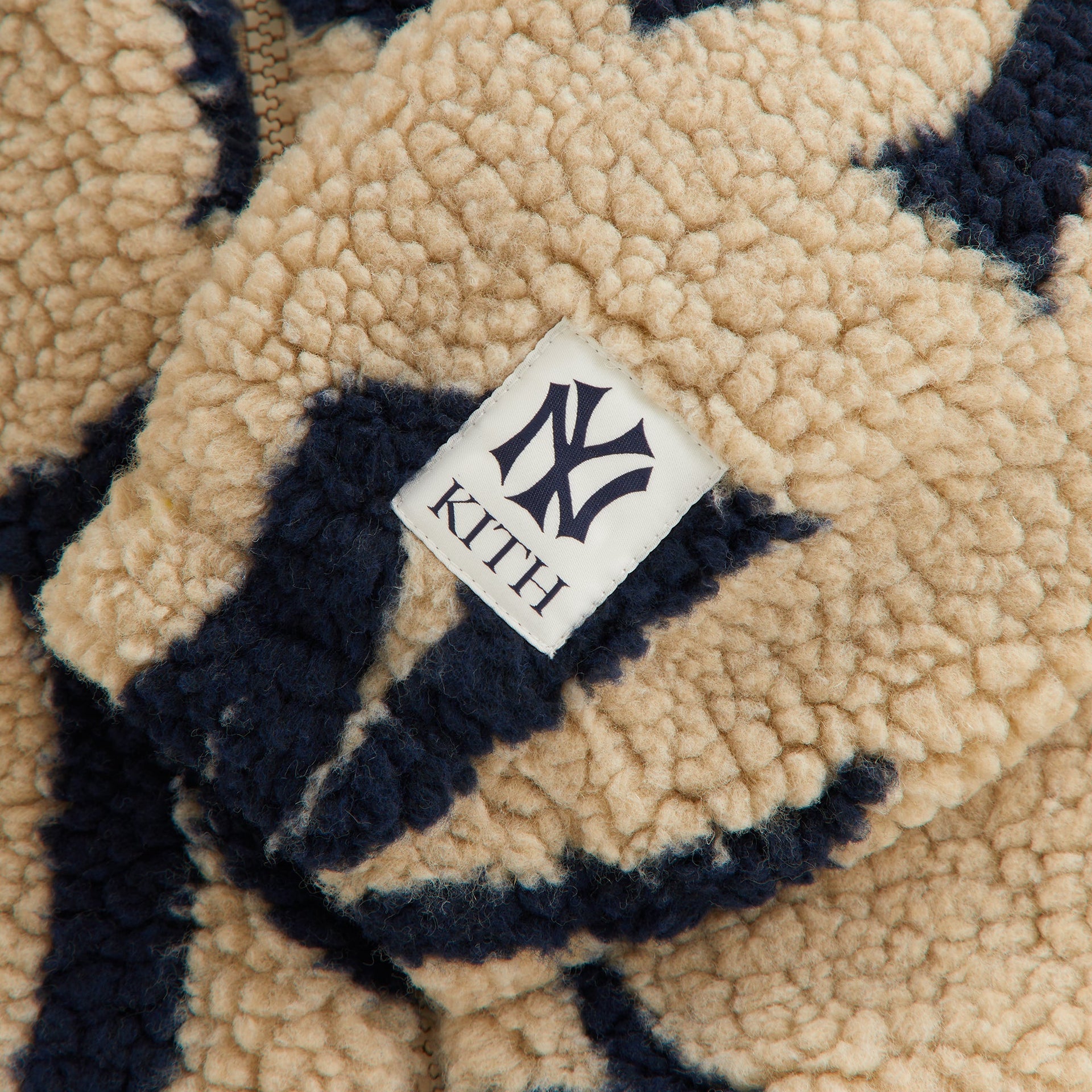 Kith Baby for the New York Yankees Sherpa Jacket - Canvas