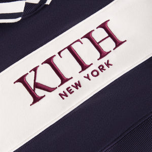 Kith Baby Blocked Collared Nelson Crew - Ink