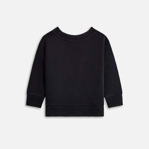 Kith Baby Long Sleeve Nelson Crew - Black