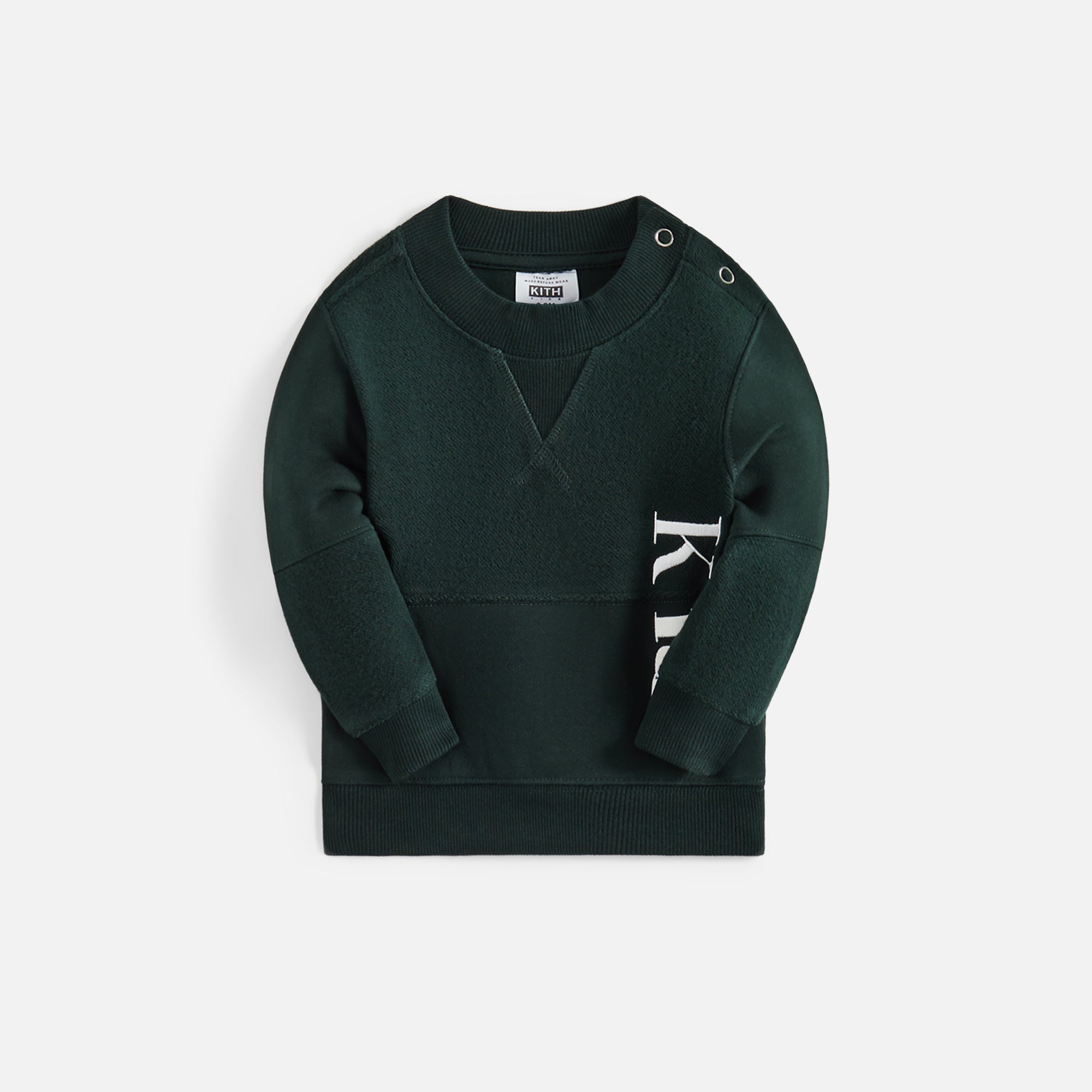 Kith Baby Reverse Panel Liam Crewneck - Stadium