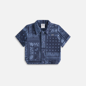 Kith Baby Paisley Woodpoint Shirt - Ink