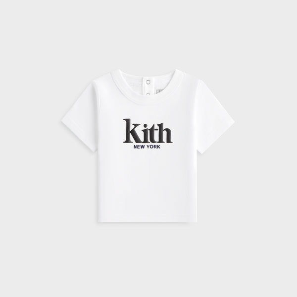 KITH ロンT キッズ 110 Kith Kids Long Sleeve Quinn Tee - Nocturnal