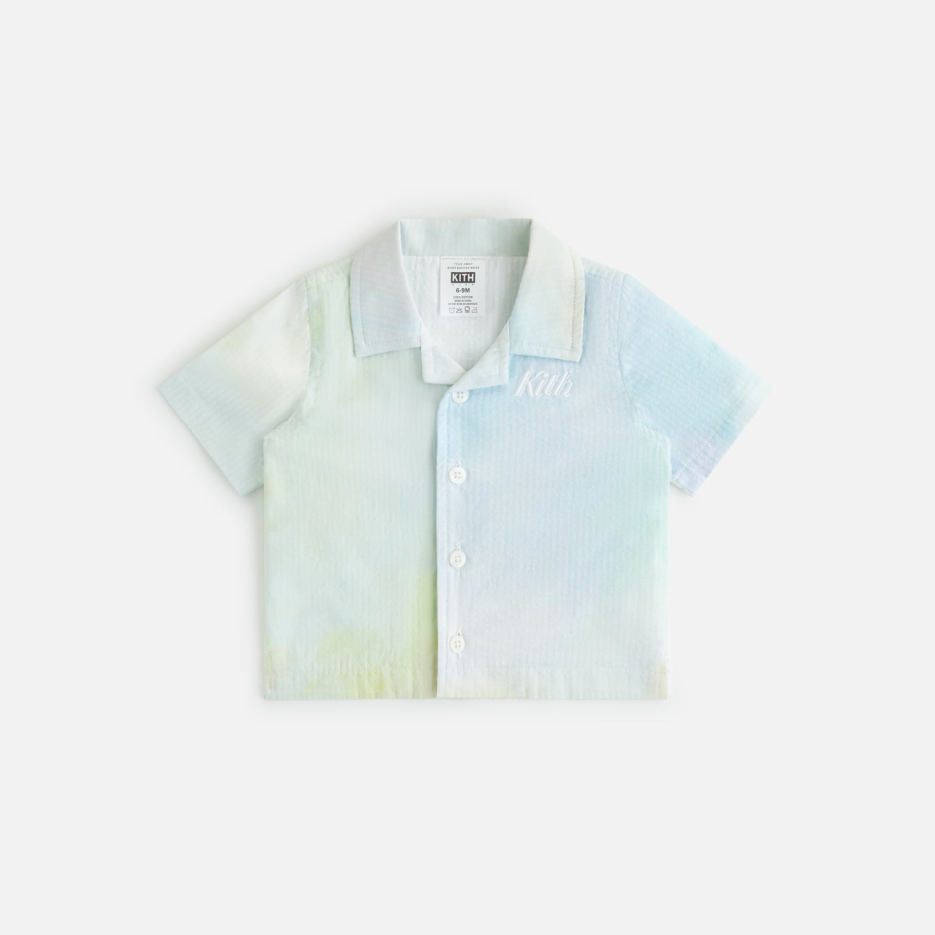 Kith Baby Tie Dye Camp Shirt - Spirited
