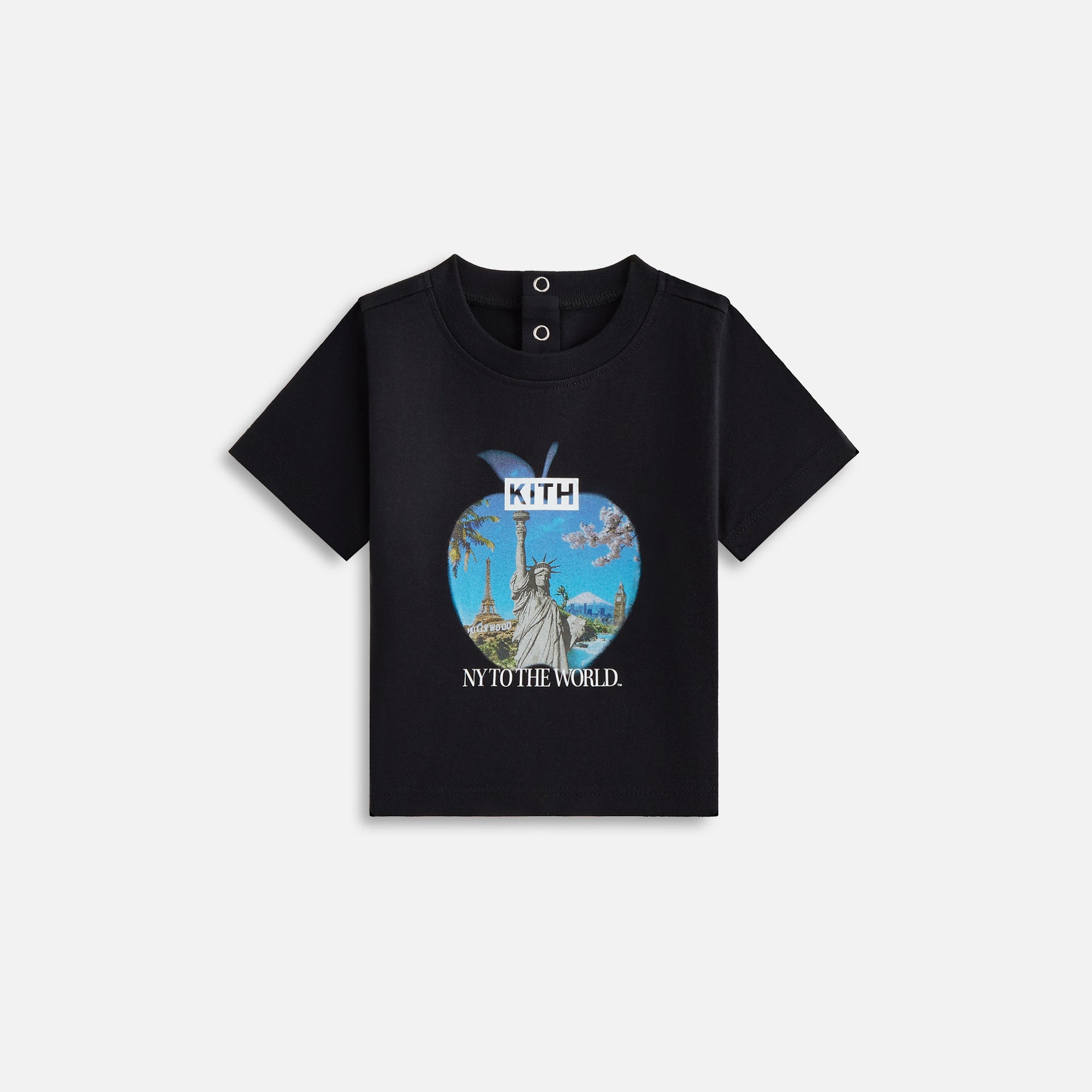 Kith Baby New York To The World Tee - Black