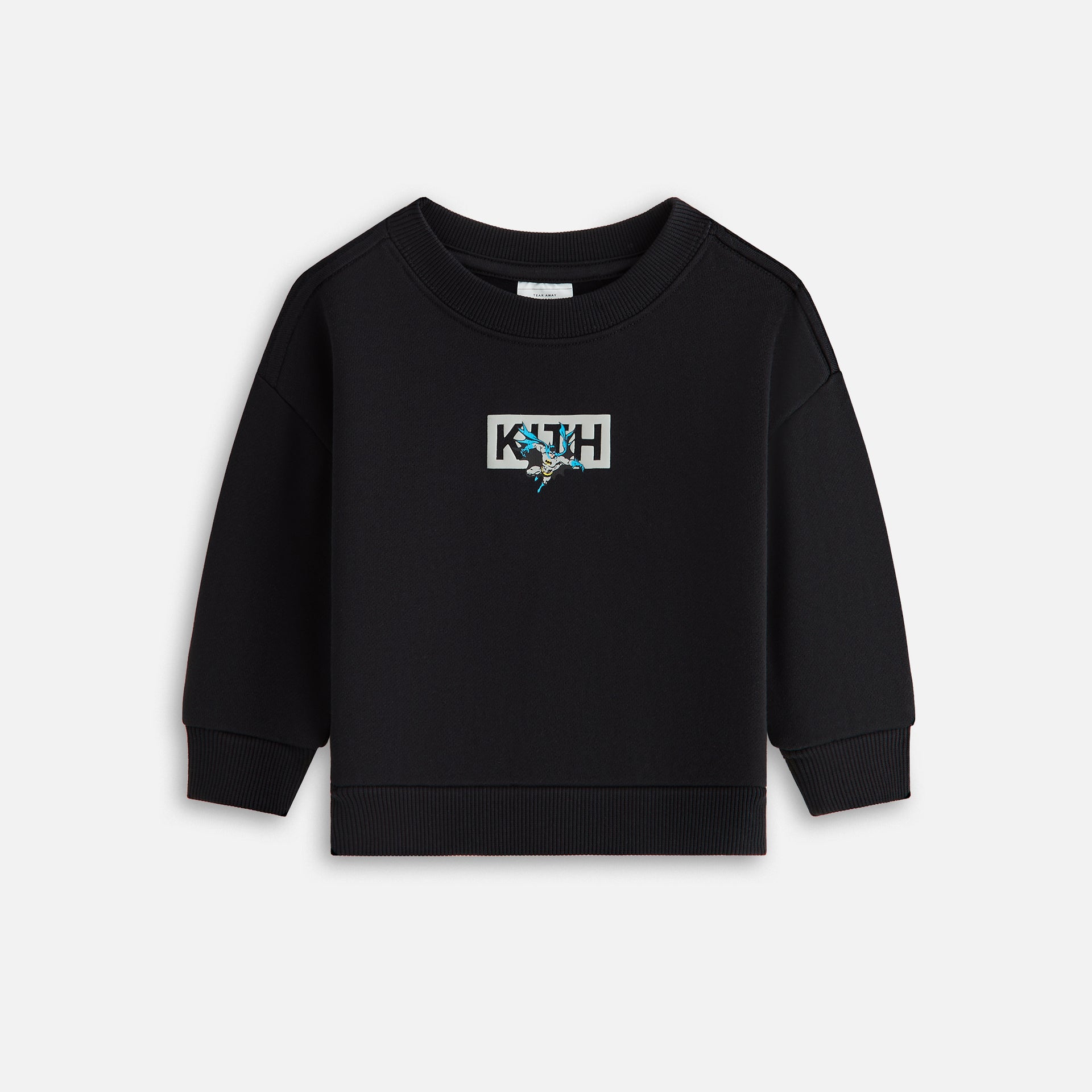 Batman | Kith Baby Classic Logo Nelson Crewneck - Black