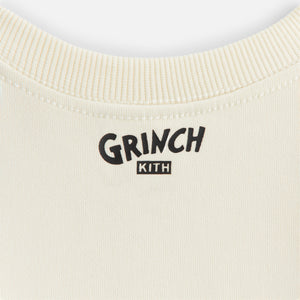 UrlfreezeShops Baby for The Grinch Classic Logo Crewneck - Sandrift