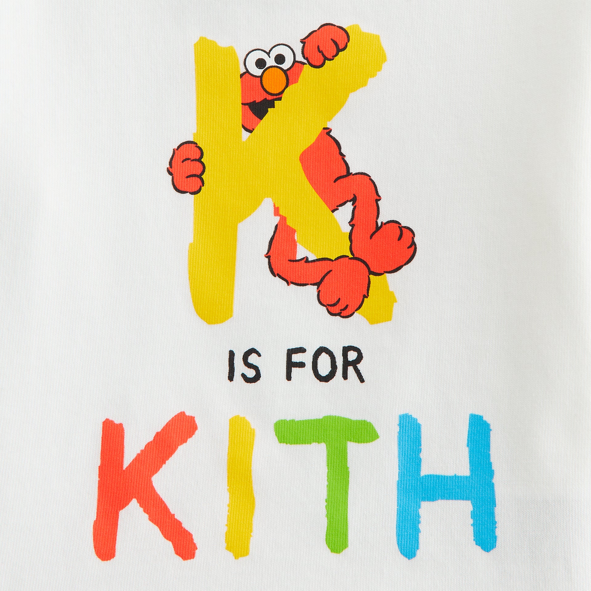 Kith Baby for Sesame Street Book Tee - White