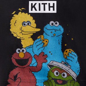 Kith Baby for Sesame Street Family Tee - Black