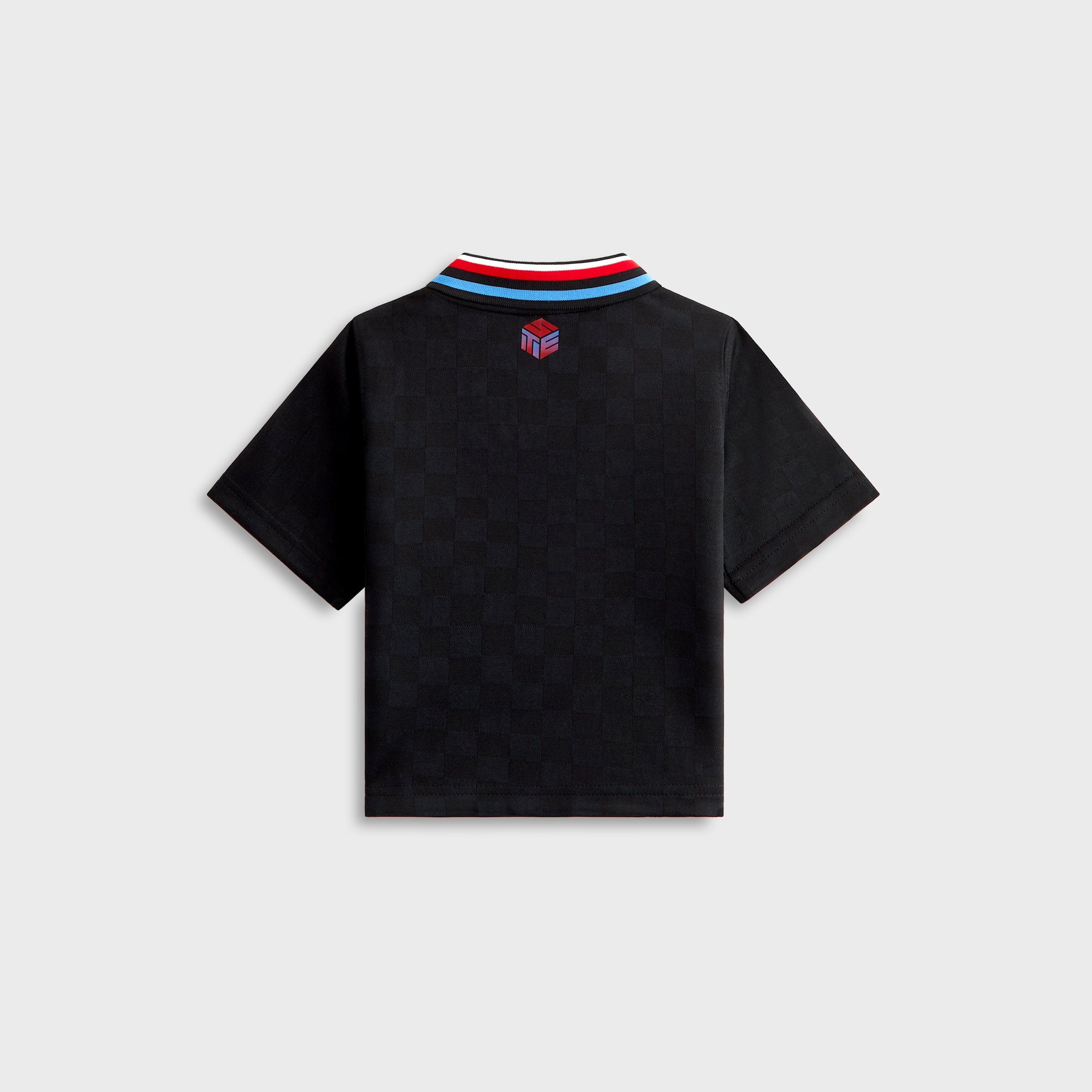 Kith Baby Checkerboard Soccer Polo - Black