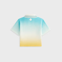Kith Baby Gradient Soccer Polo - Dusty Aqua