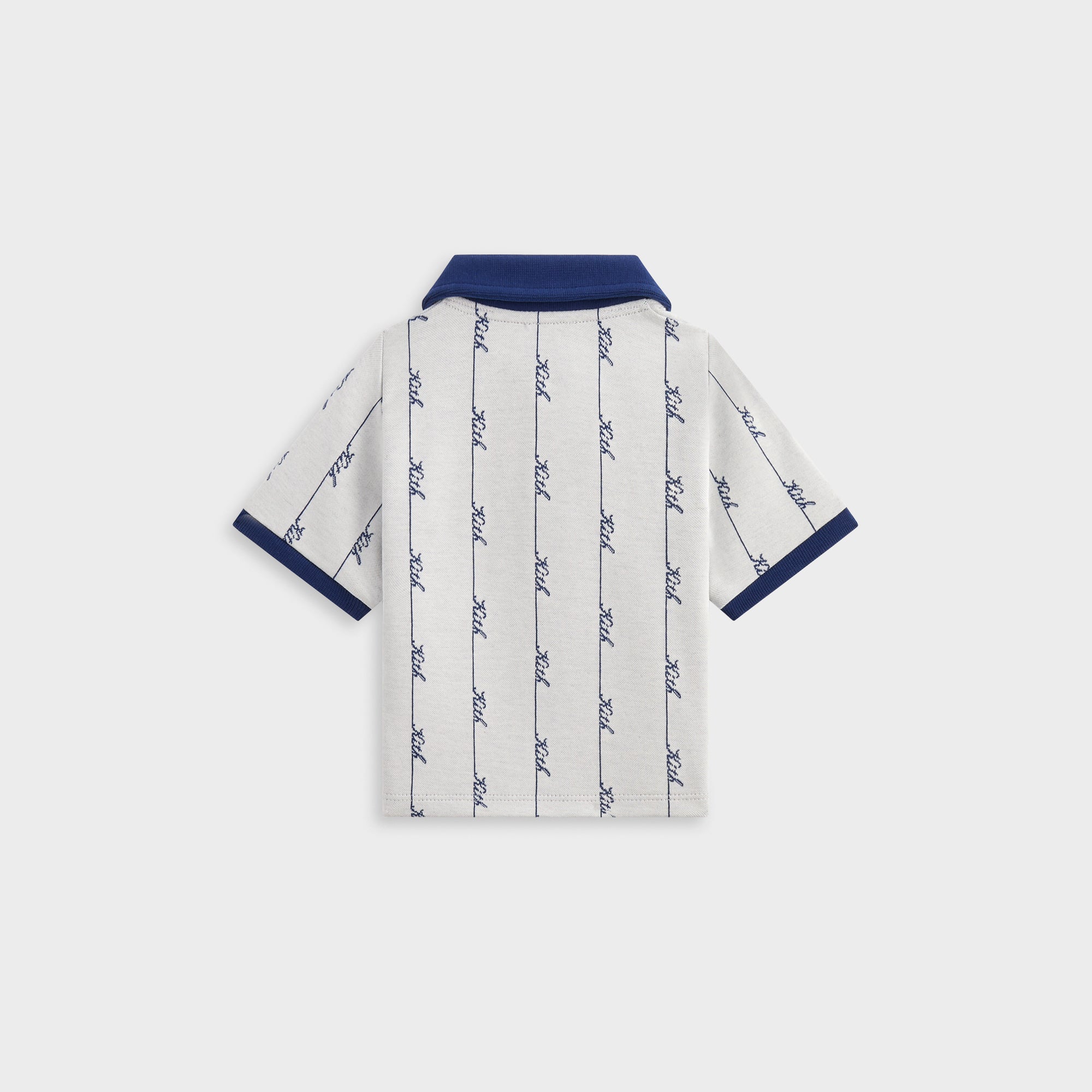 Kith Baby Script Knit Tilden Polo - Sandrift