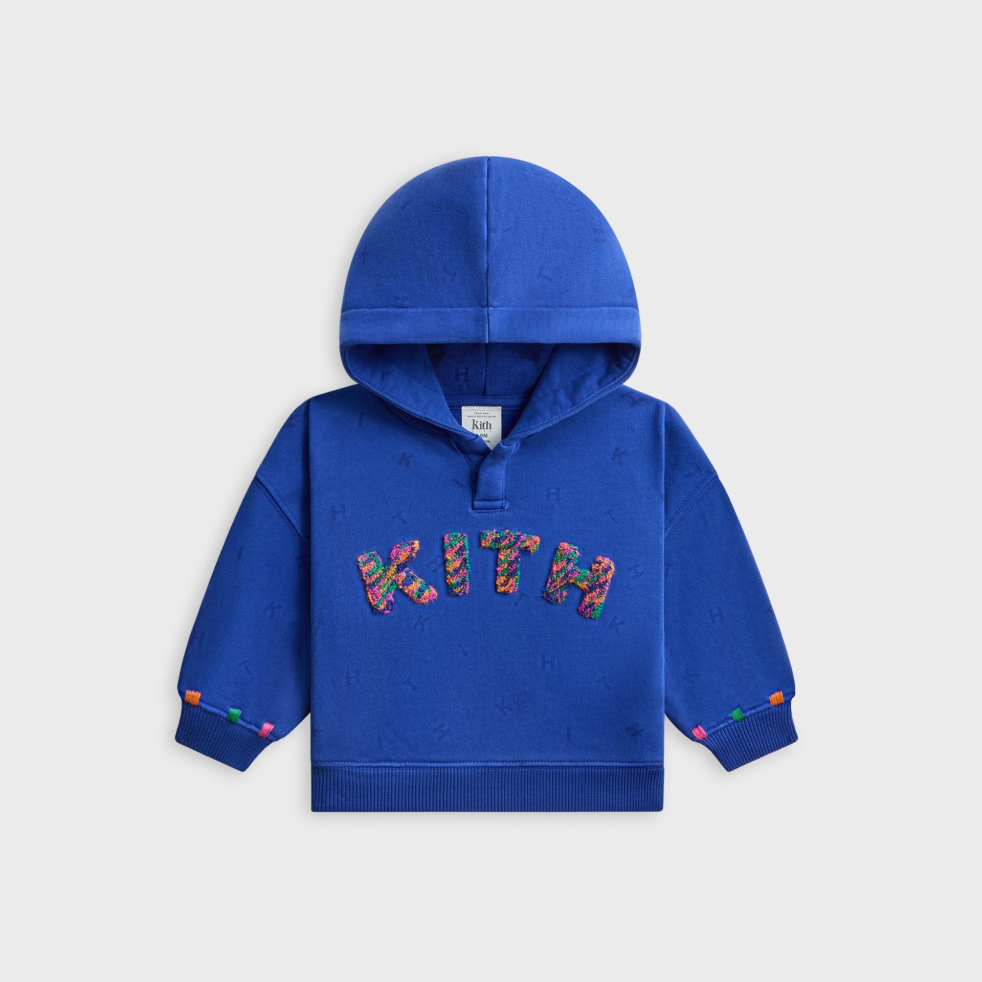 Kith Baby Monogram Chenille Nelson Hoodie - Cyclone