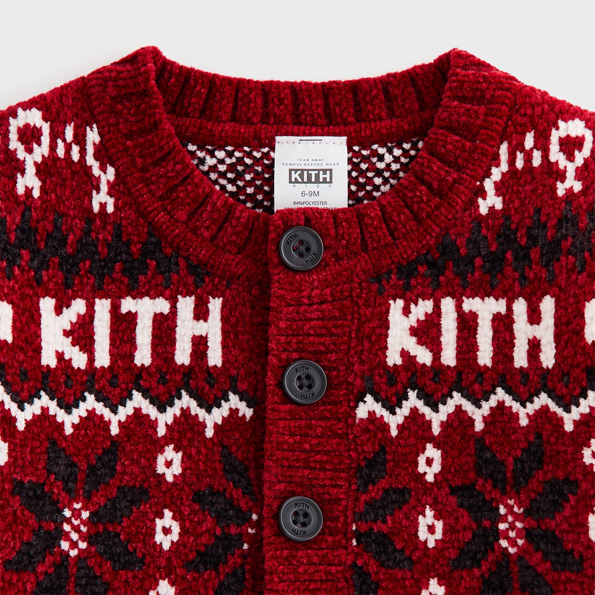 Kithmas Baby Fair Isle Chenille Cardigan - Allure - PH