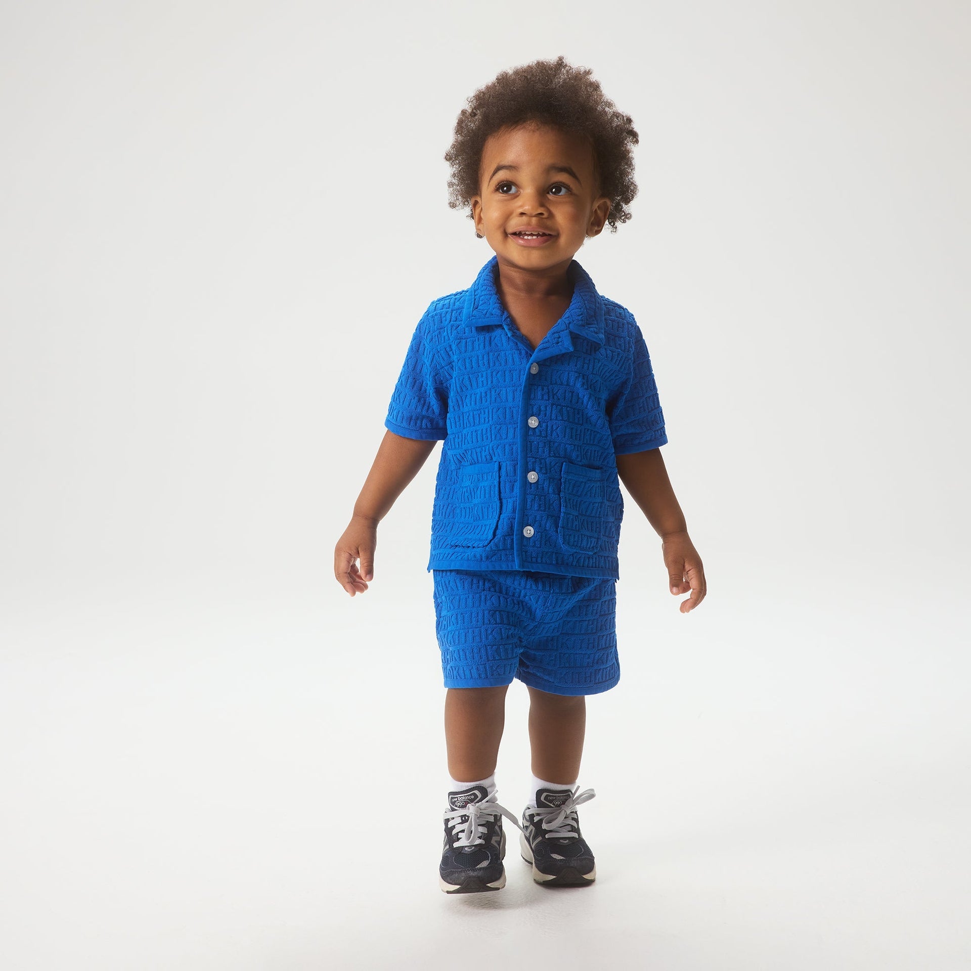 Kith Baby Thompson Logo Camp Shirt - Greek