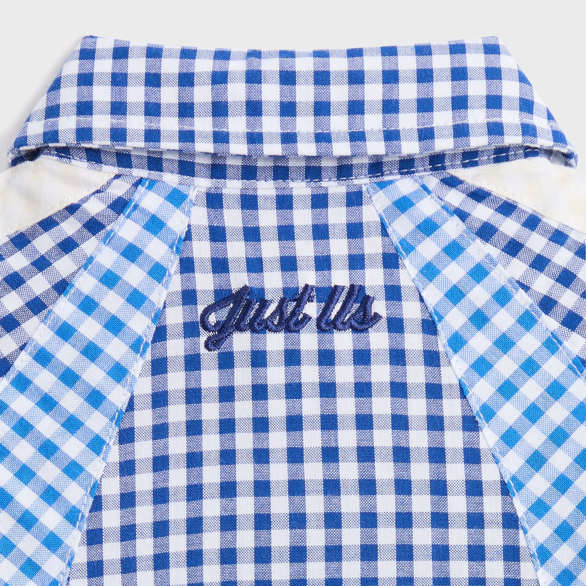 Kith Baby Color-Blocked Gingham Apollo Shirt - Layer