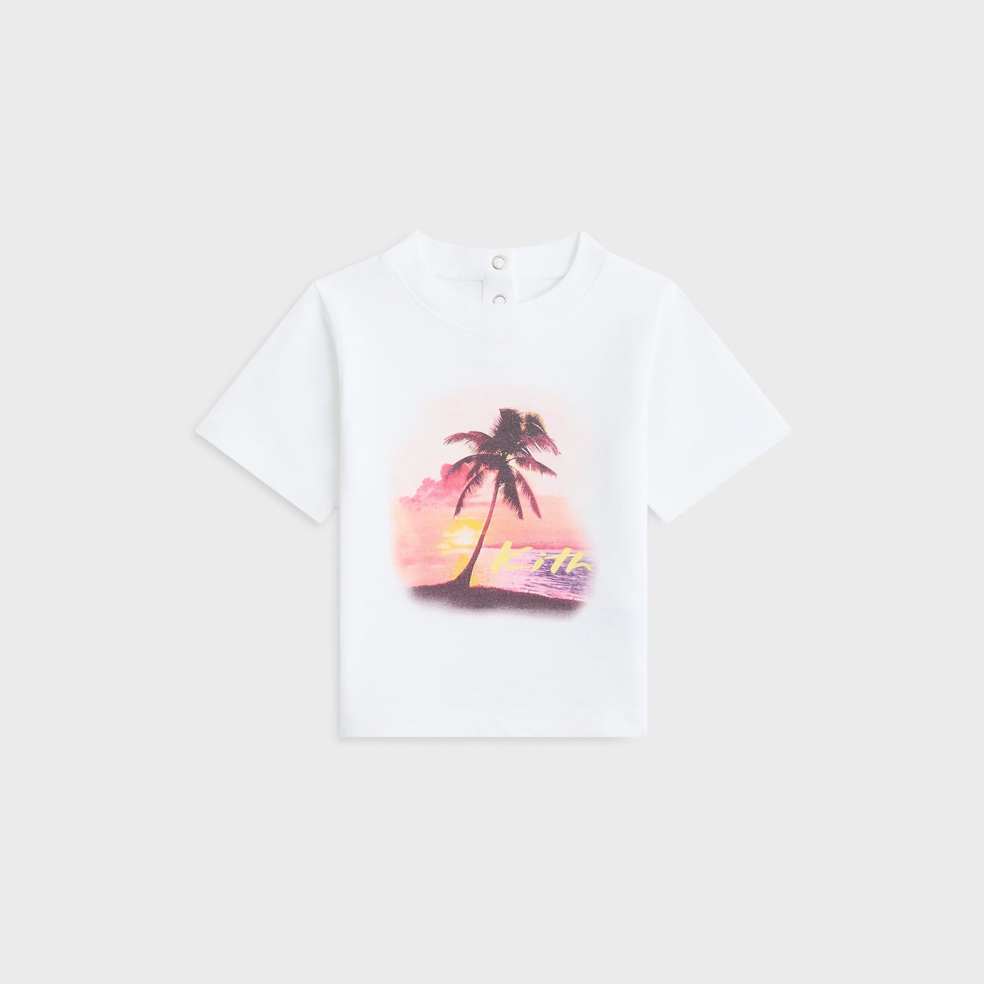 Kith Baby Sunset Palm Graphic Tee - White - PH