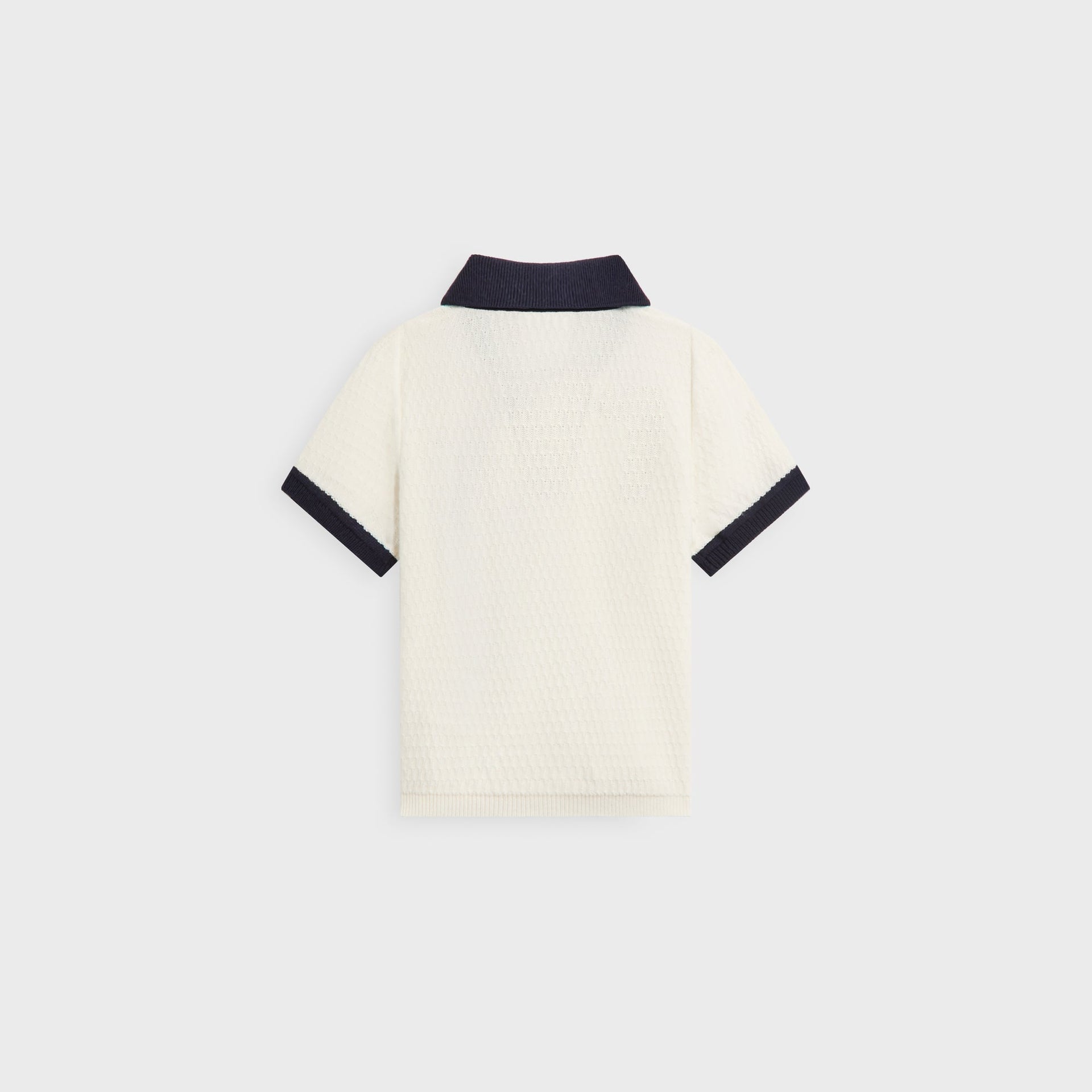 Kith Baby Knit Tilden Short Sleeve Polo Shirt - Silk