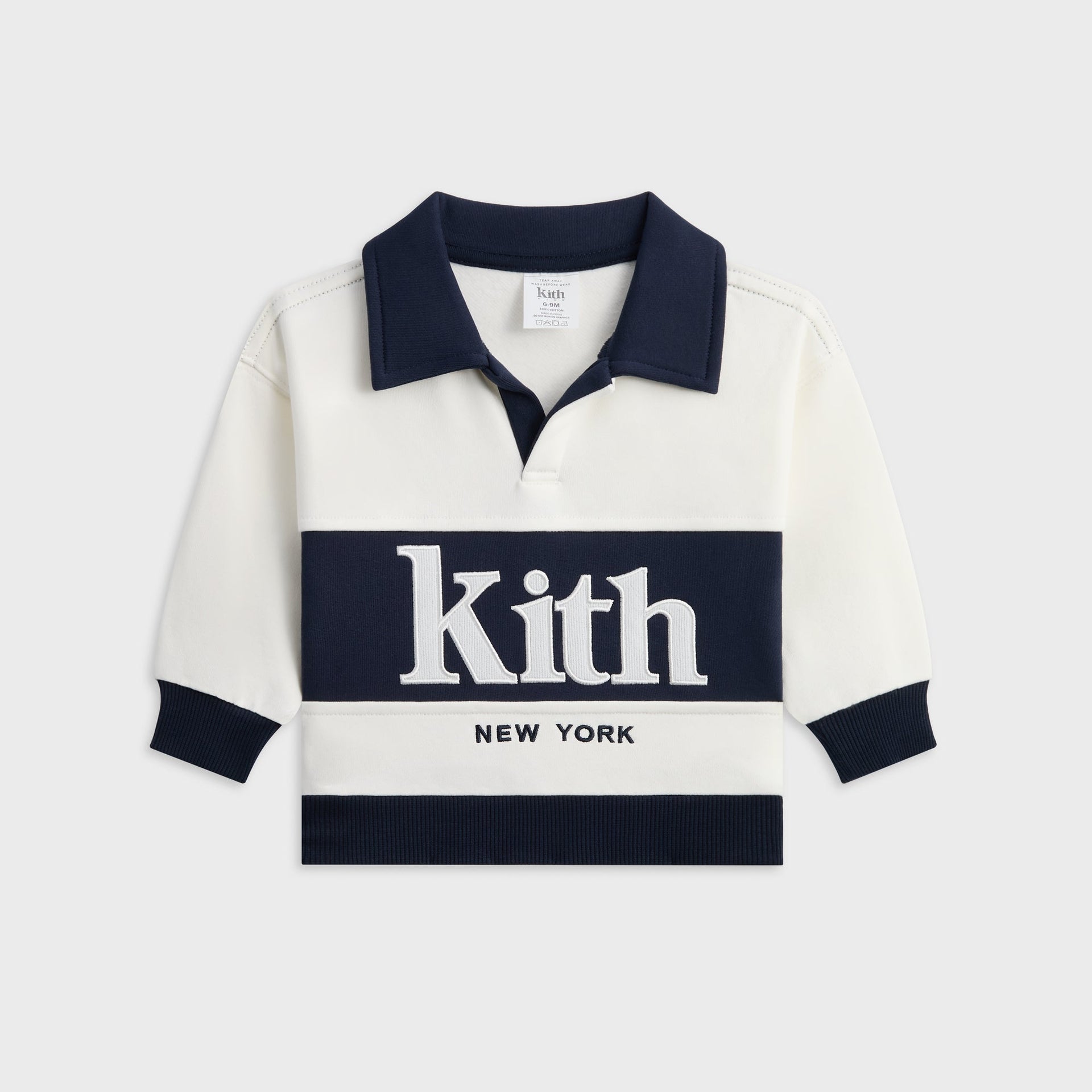 Kith Baby Nelson Collared Pullover - Silk