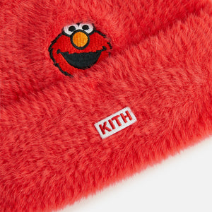 UrlfreezeShops Baby for Sesame Street Elmo Mia Beanie - Rhubarb