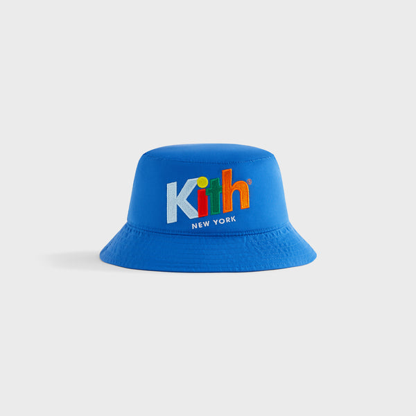 【KITH】 NYLON BUCKET HAT / NAVY ［新品・未使用］ KHM050990-001-FRONT_grande.jpg
