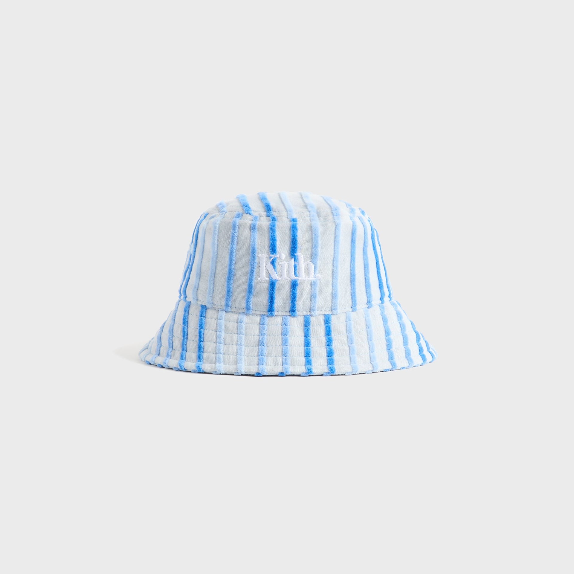 Kith Baby Chenille Stripe Dawson Bucket Hat - Cornflower - PH