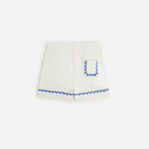UrlfreezeShops Baby Embroidered Camp Short - Silk