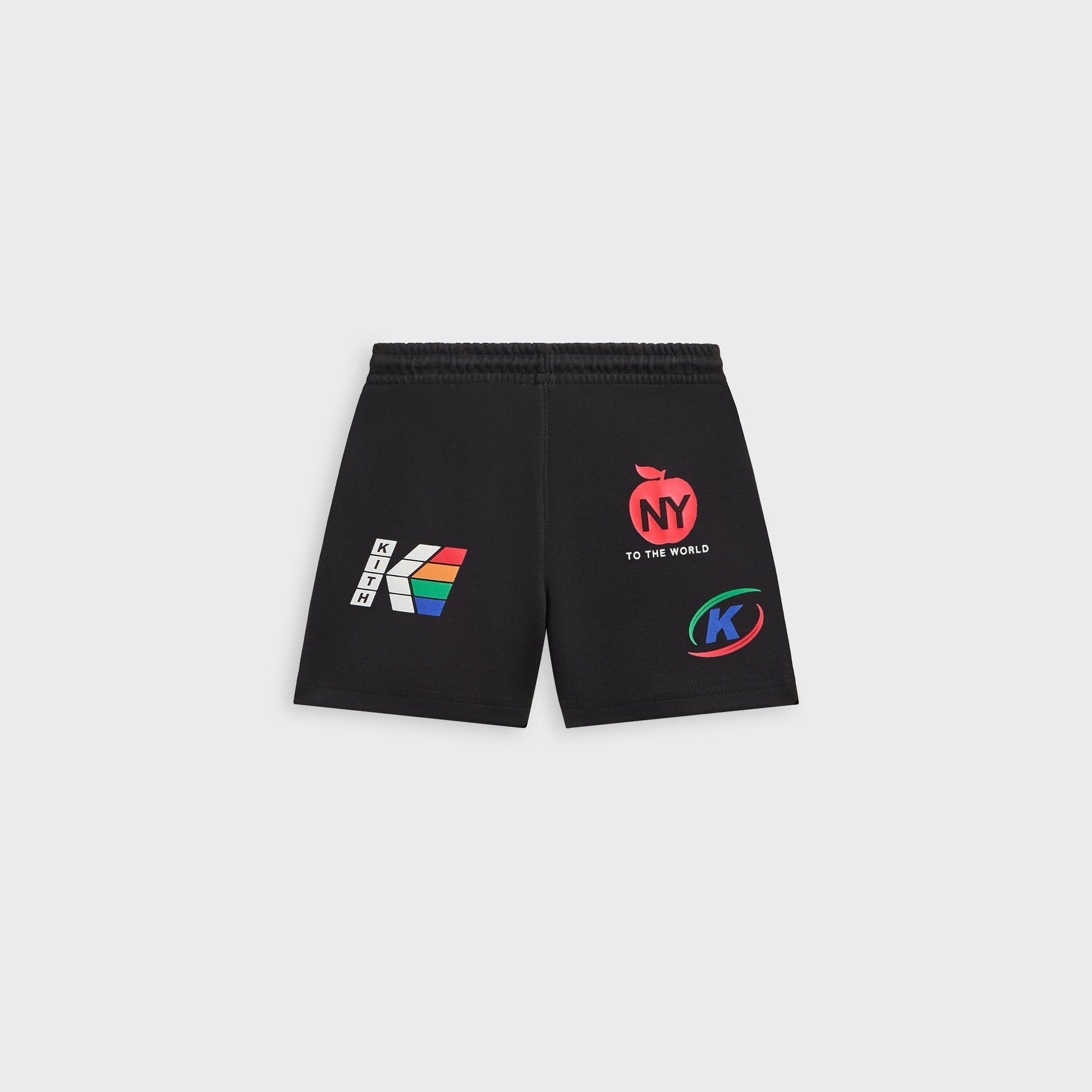 Kith Baby Multi Logo Nelson Short - Black