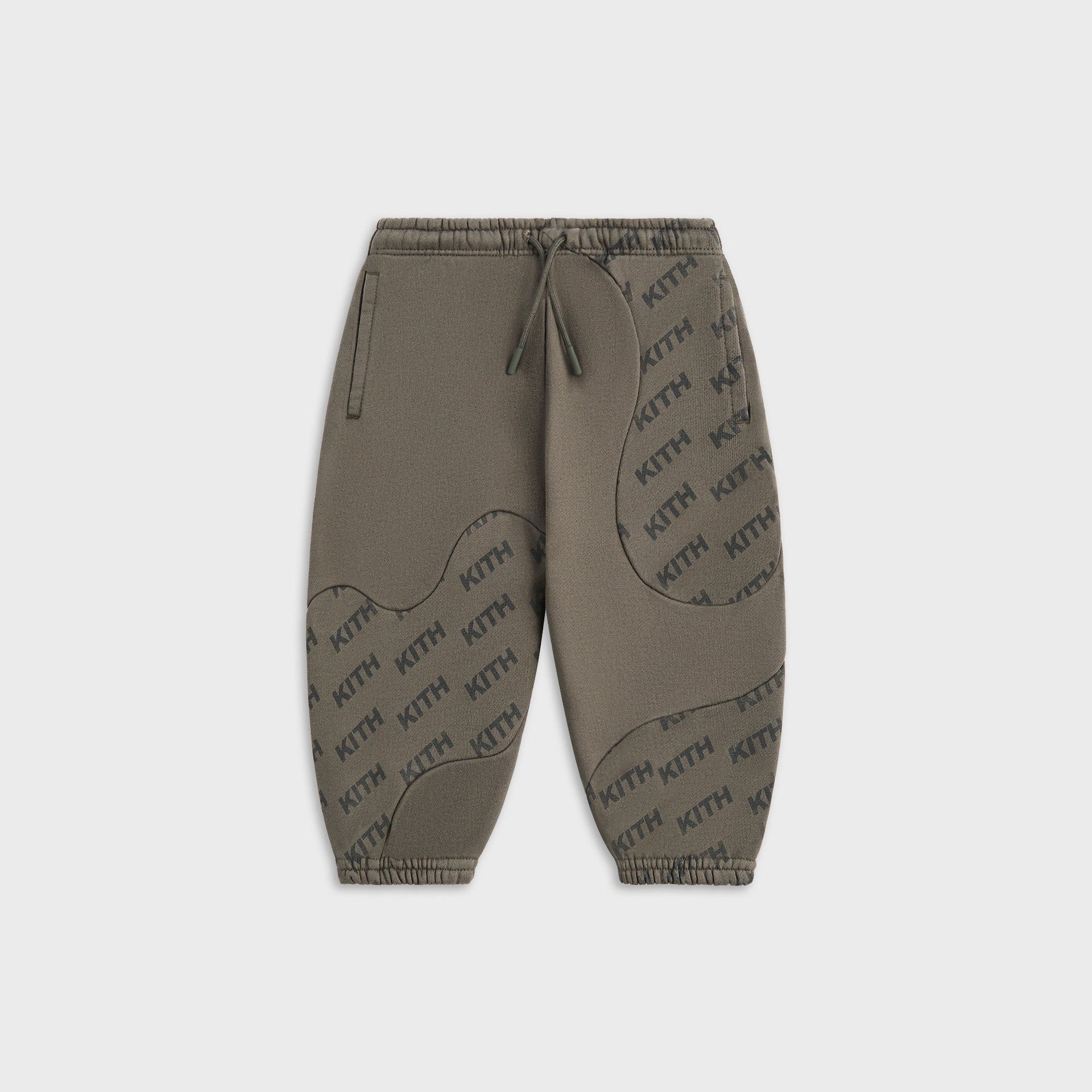 Kith Baby Blocked Monogram Nelson Sweatpant - Fuel