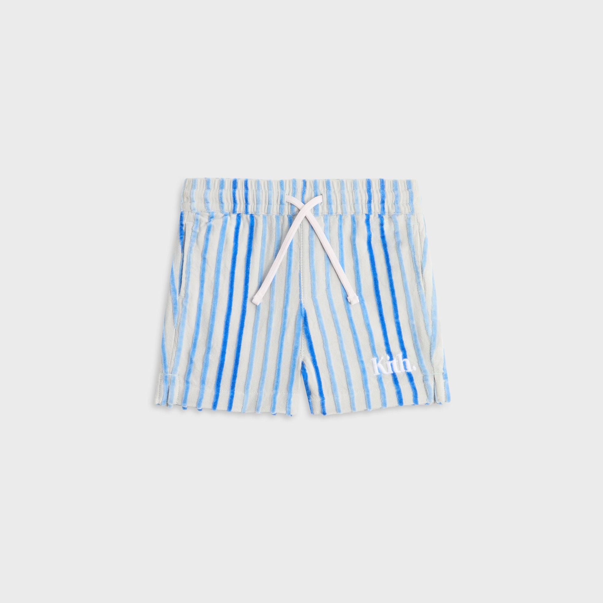 Kith Baby Chenille Stripe Thompson Short - Cornflower