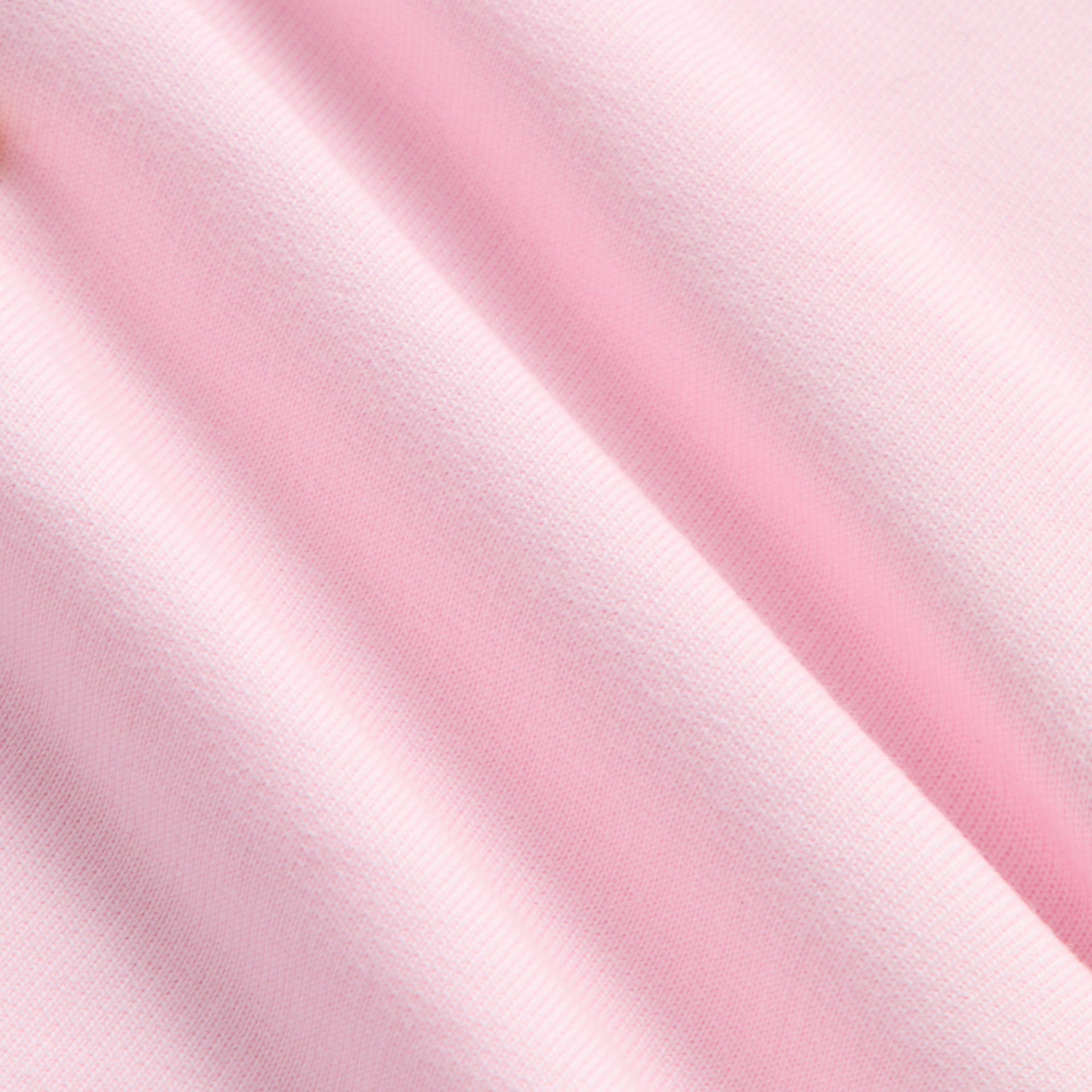 Kith Baby Alani Sweatpant close-up of soft pink cotton fabric texture