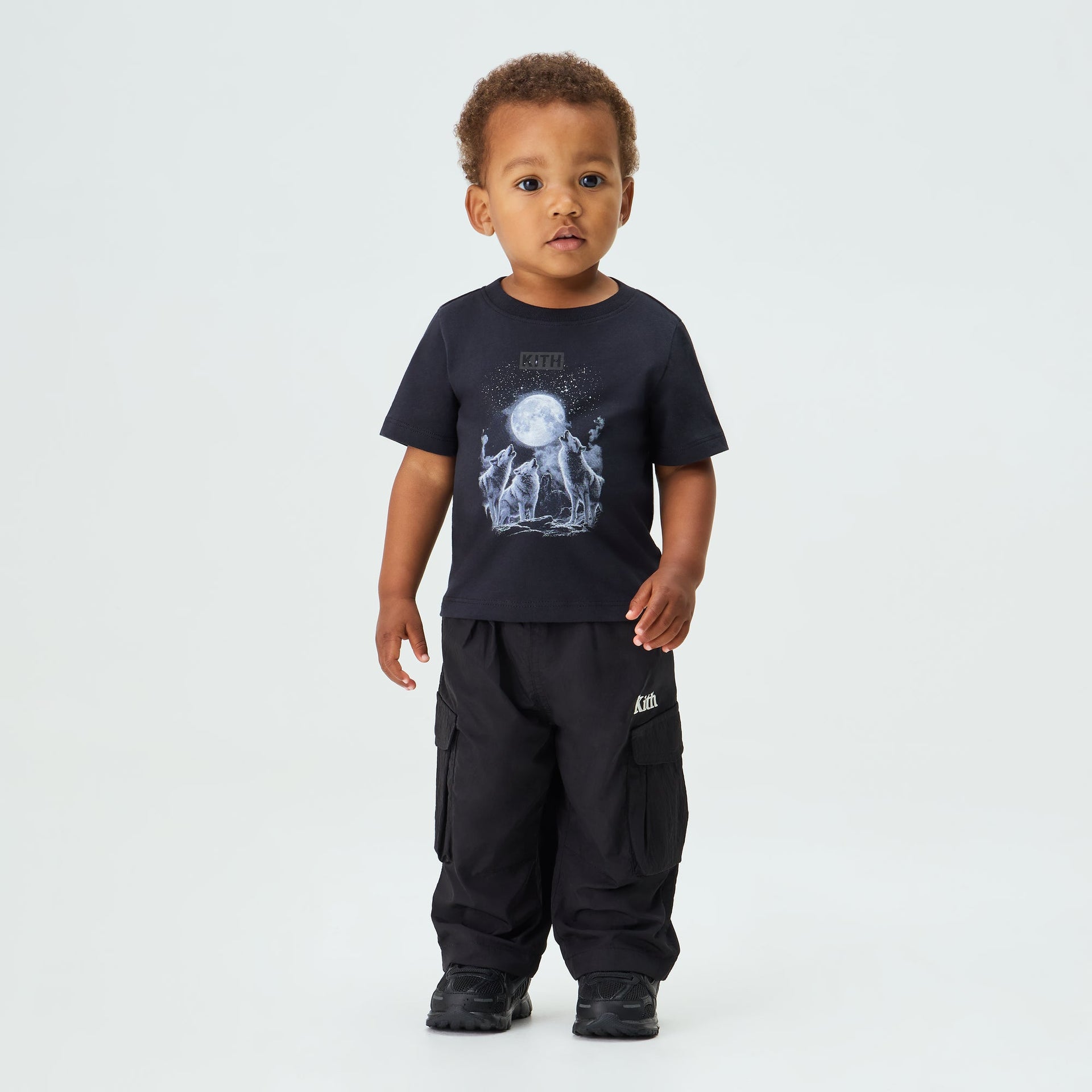 Kith Baby Parachute Pant - Black