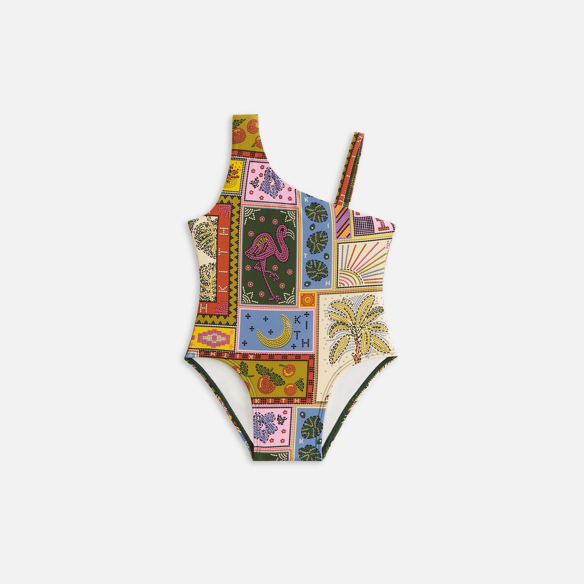 Kith Baby Tropical Tapestry Gemma One Piece - Manuscript