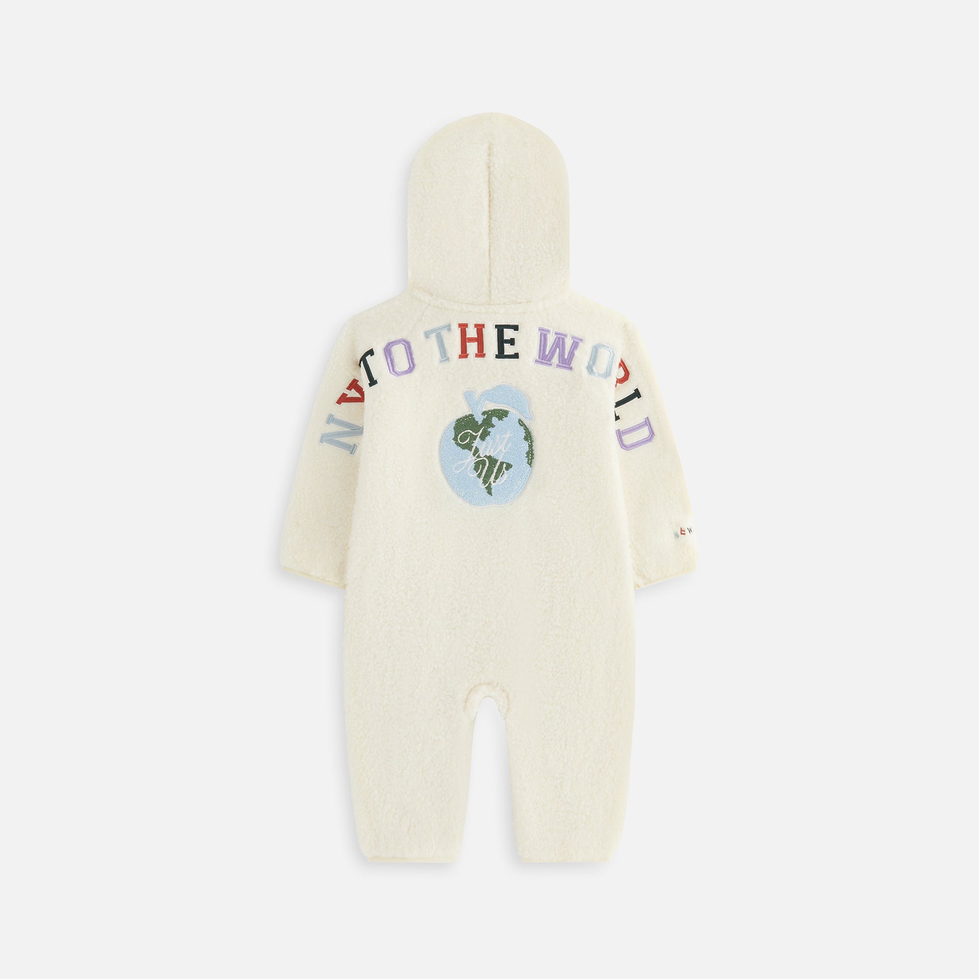 Kith Baby New York to the World Sherpa Coverall - Silk