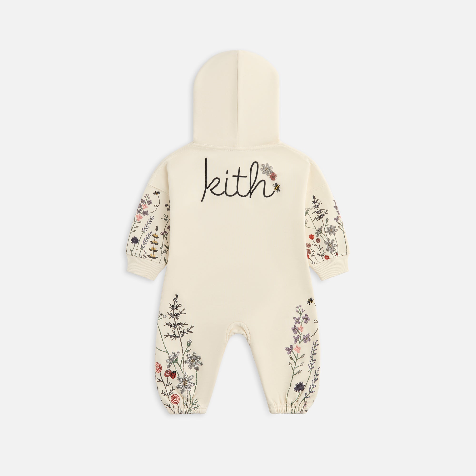 Kith Baby Floral Nelson Coverall - Sandrift Kith Baby Floral Nelson Coverall - Sandrift