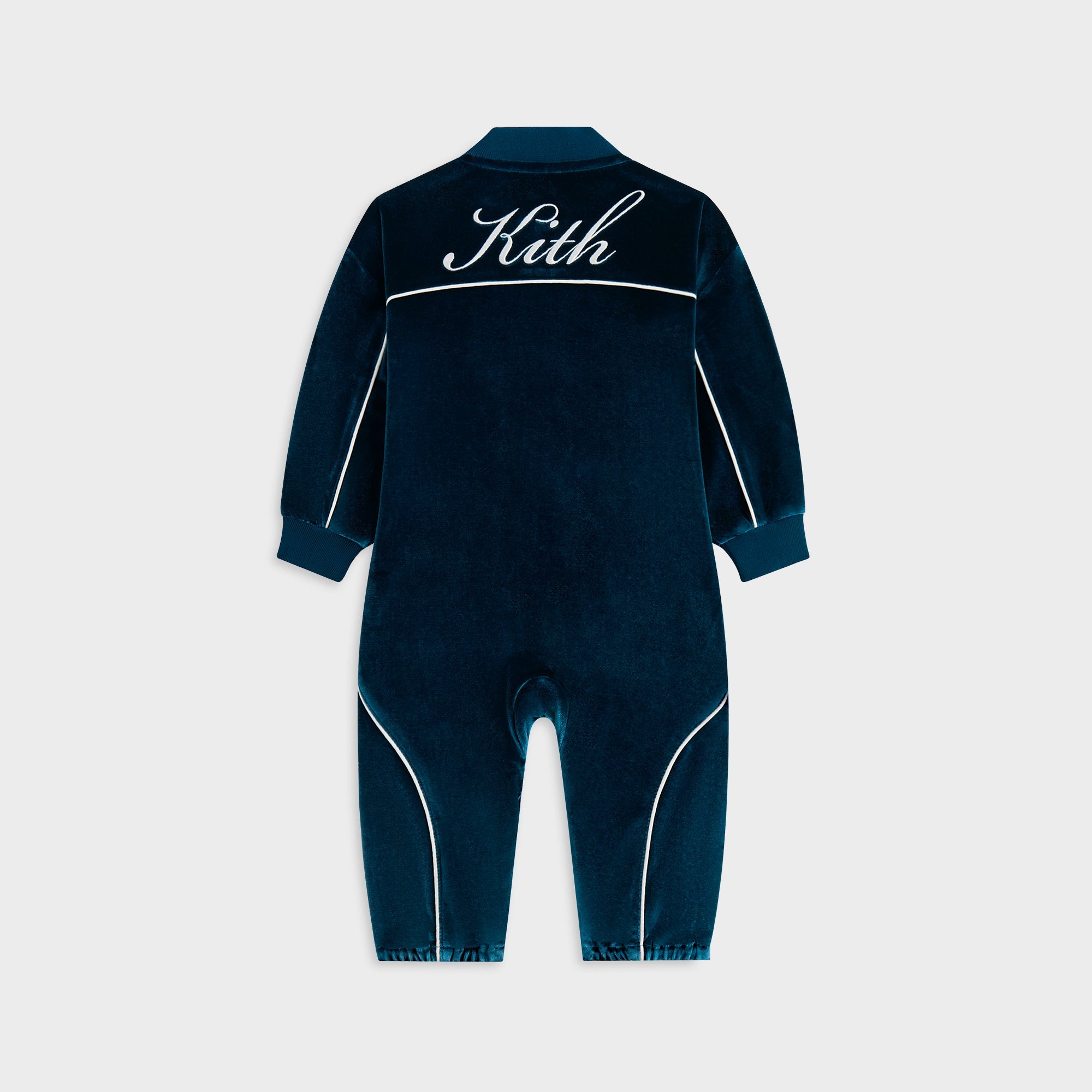 Kith Baby Velour Track Coverall - Process
