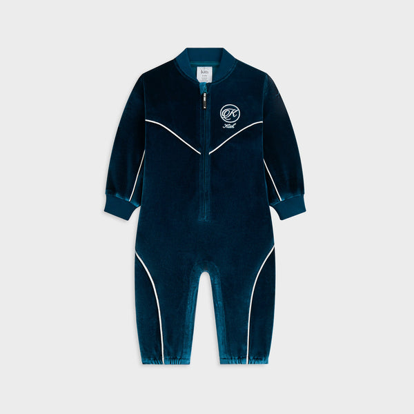 Kith Baby Velour Track Coverall - Process