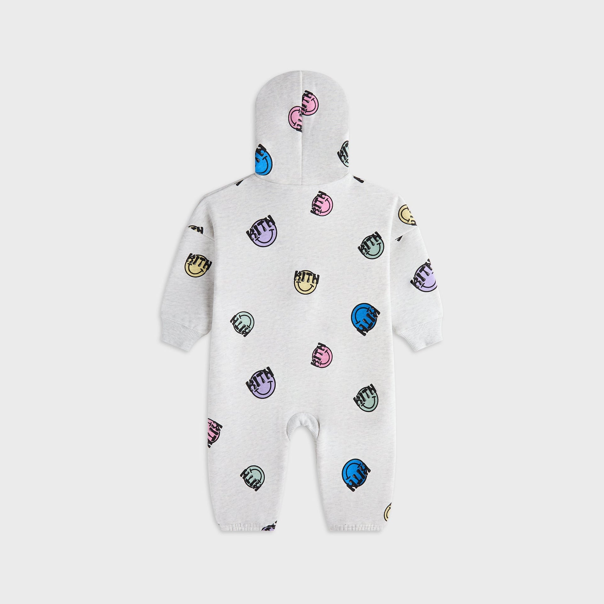 Kith Baby Cheeky Gumball Nelson Coverall - Light Heather Grey