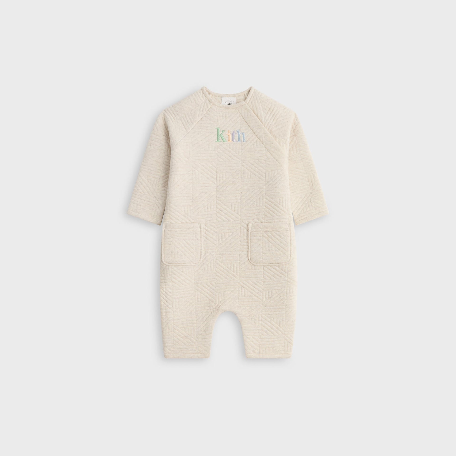 Kith Baby Quilted Coverall - Sandy Heather